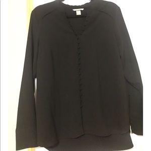 Plus Size (0XL) Buttoned Blouse